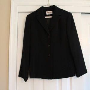 Black Kasper Pantsuit Set Petite